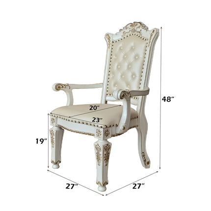 ACME DN01349 Vendom Arm Chair - PU Back  6