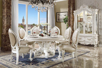 ACME DN01388 Versailles Round Dining Table ACME Furniture