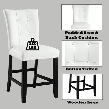 ACME Hussein Counter Height Chair (Set-2) - DN01445  6