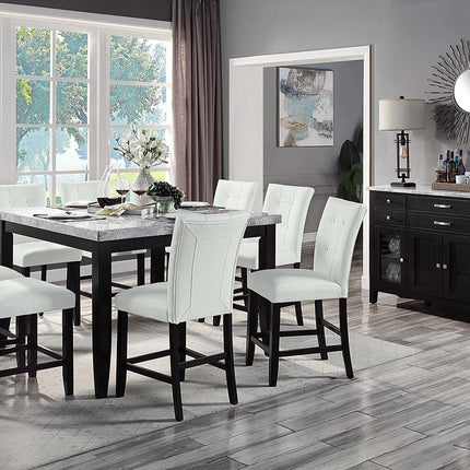 ACME Hussein Counter Height Chair (Set-2) - DN01445  4
