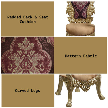 ACME Bernadette Arm Chair (Set-2) - DN01472  17
