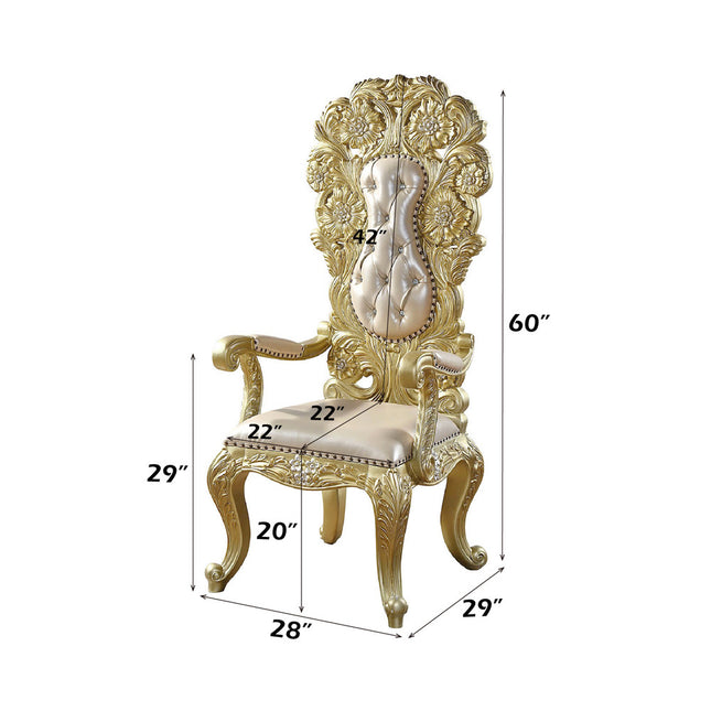 ACME Cabriole Arm Chair (Set-2) - DN01484  1
