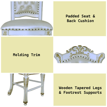 ACME Vendome Counter Height Chair - DN01516  5
