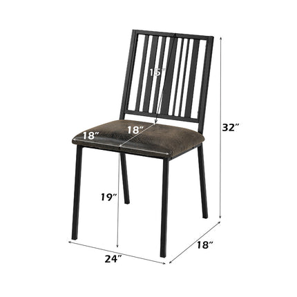 ACME Zudora Side Chair (Set-2) - DN01758  6