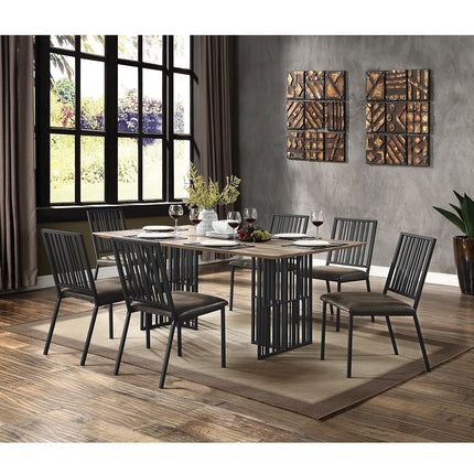ACME Zudora Side Chair (Set-2) - DN01758  1