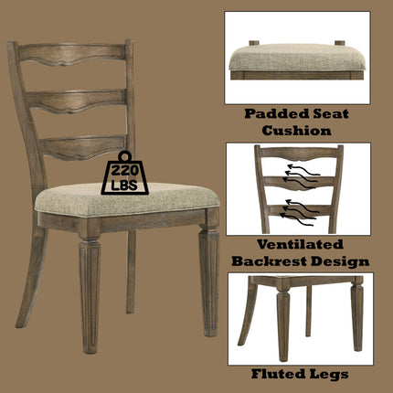 ACME Parfield Side Chair (Set-2) - DN01808  7