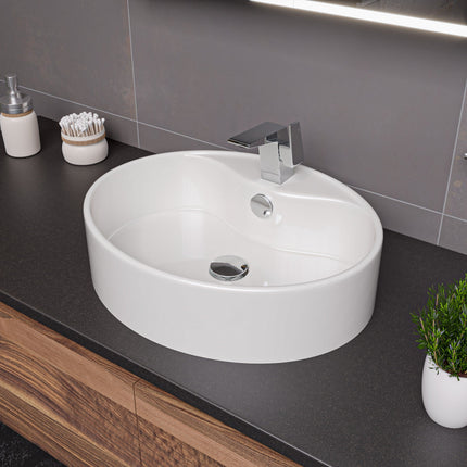 ALFI brand AB1470-PC Polished Chrome Modern Single Hole Bathroom Faucet Alfi Brand