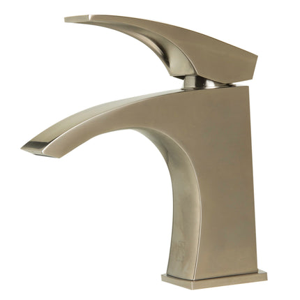 ALFI brand AB1586-BN Brushed Nickel Single Lever Bathroom Faucet Alfi Brand