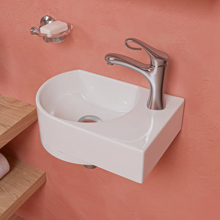 ALFI brand AB1295-BN Brushed Nickel Single Lever Bathroom Faucet ALFI brand