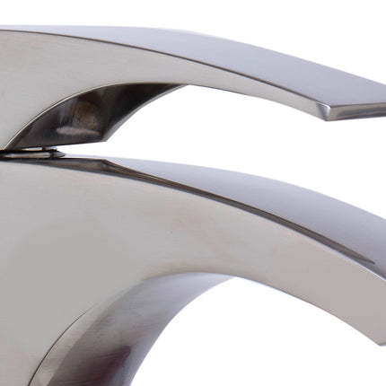 ALFI brand AB1587-BN Tall Brushed Nickel Single Lever Bathroom Faucet Alfi Brand