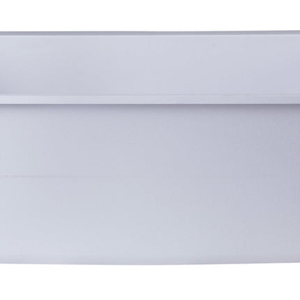 ALFI brand AB2420UM-W White 24" Undermount Single Bowl Granite Composite Kitchen Sink Alfi Brand