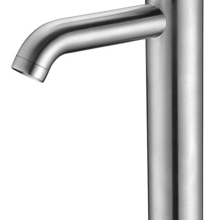 ALFI brand AB1023-BN Tall Brushed Nickel Single Lever Bathroom Faucet ALFI brand