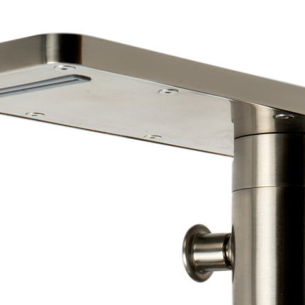 ALFI brand AB2875-BN Brushed Nickel Free Standing Floor Mounted Bath Tub Filler Alfi Brand