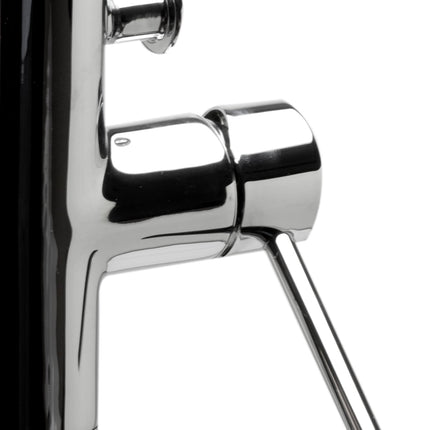 ALFI brand AB2534-PC Polished Chrome Single Lever Floor Mounted Tub Filler Mixer w Hand Held Shower Head Alfi Brand