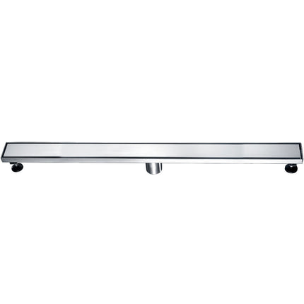 ALFI brand ABLD36B-BSS 36" Modern Stainless Steel Linear Shower Drain with Solid Cover Alfi Brand
