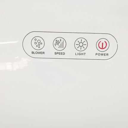 EAGO AM2130  66" Round Free Standing Acrylic Air Bubble Bathtub