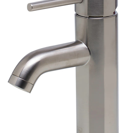 ALFI brand AB1433-BN Brushed Nickel Single Lever Bathroom Faucet