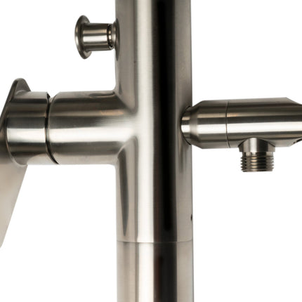 ALFI brand AB2875-BN Brushed Nickel Free Standing Floor Mounted Bath Tub Filler Alfi Brand