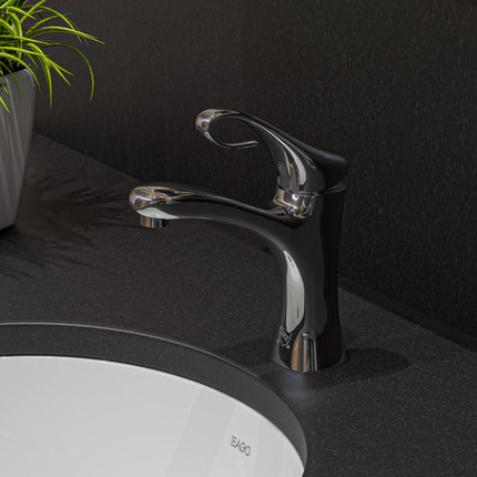 ALFI brand AB1295-PC Polished Chrome Single Lever Bathroom Faucet ALFI brand