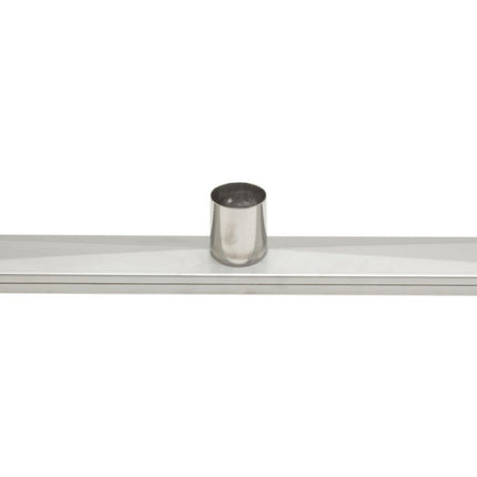 ALFI brand ABLD32C-BSS 32" Modern Stainless Steel Linear Shower Drain with Groove Holes Alfi Brand