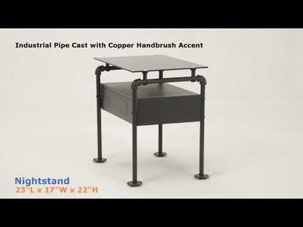 ACME 30738 Nicipolis Nightstand  7