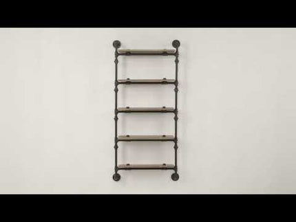 ACME AC00738 Brantley Wall Rack with 5 Shelves  4