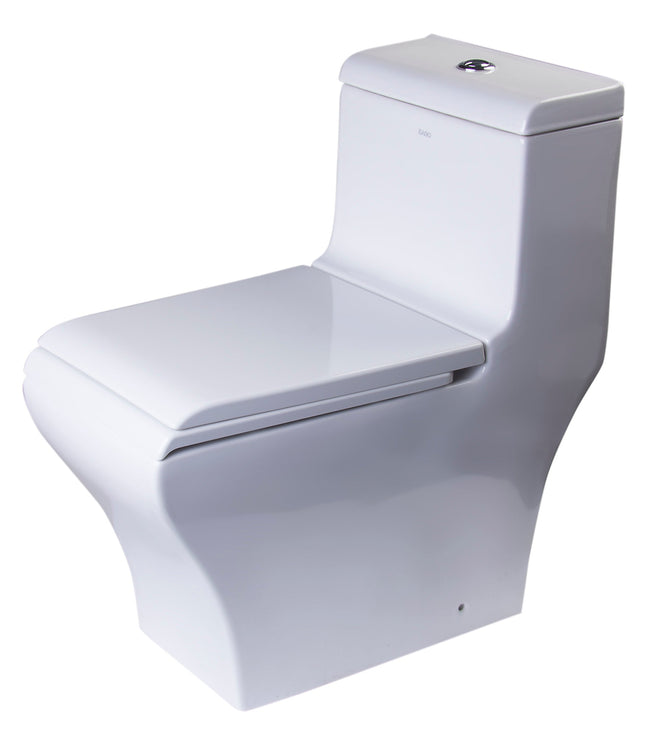 EAGO TB356 DUAL FLUSH ONE PIECE ECO-FRIENDLY HIGH EFFICIENCY LOW FLUSH CERAMIC TOILET EAGO