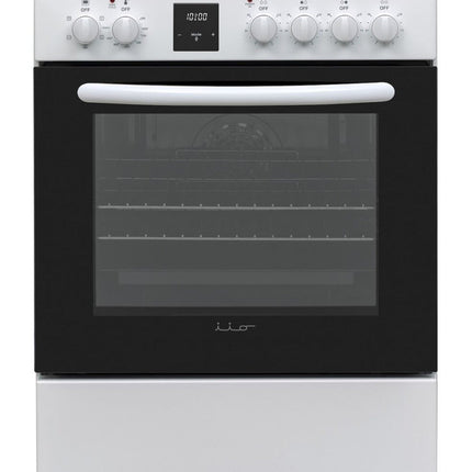 iio Professional Series Electric 4 Burner Stovetop And Oven Range - 24 Inch Plaza Home Decor