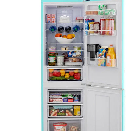 12 cu. ft. frost free Retro refrigerator with bottom freezer iio
