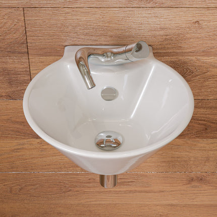 ALFI brand AB1572-PC Wave Polished Chrome Single Lever Bathroom Faucet Alfi Brand