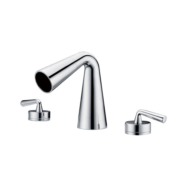 ALFI brand AB1790-PC Polished Chrome Widespread Cone Waterfall Bathroom Faucet Alfi Brand
