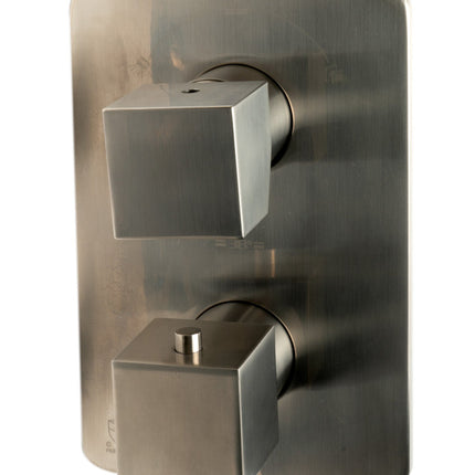 ALFI brand AB2287-BN Brushed Nickel 3 Way Thermostatic Shower Set with Body Sprays Alfi Brand