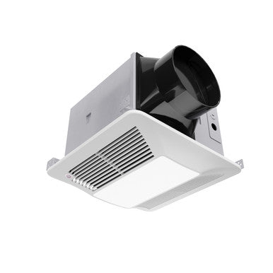 Fields Series 150 CFM Ceiling Mount Bathroom Exhaust Fan with Brilliant LED Light, Motion Sensor, Humidity Sensor Anzzi