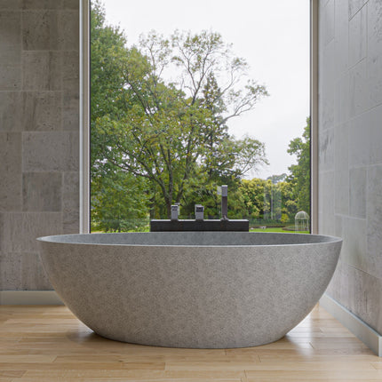 ALFI brand AB2464-BN Brushed Nickel Deck Mounted 3 Hole Tub Filler & Shower Head Alfi Brand