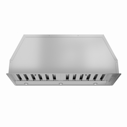 ANZZI 30-Inch 600 CFM 3-Speed Stainless Steel Convertible Residential Insert Range Hood with LED Lamp Anzzi