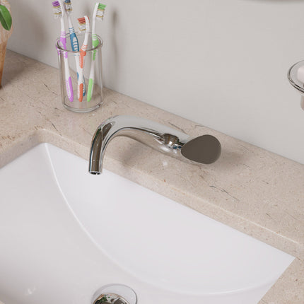 ALFI brand AB1572-PC Wave Polished Chrome Single Lever Bathroom Faucet Alfi Brand