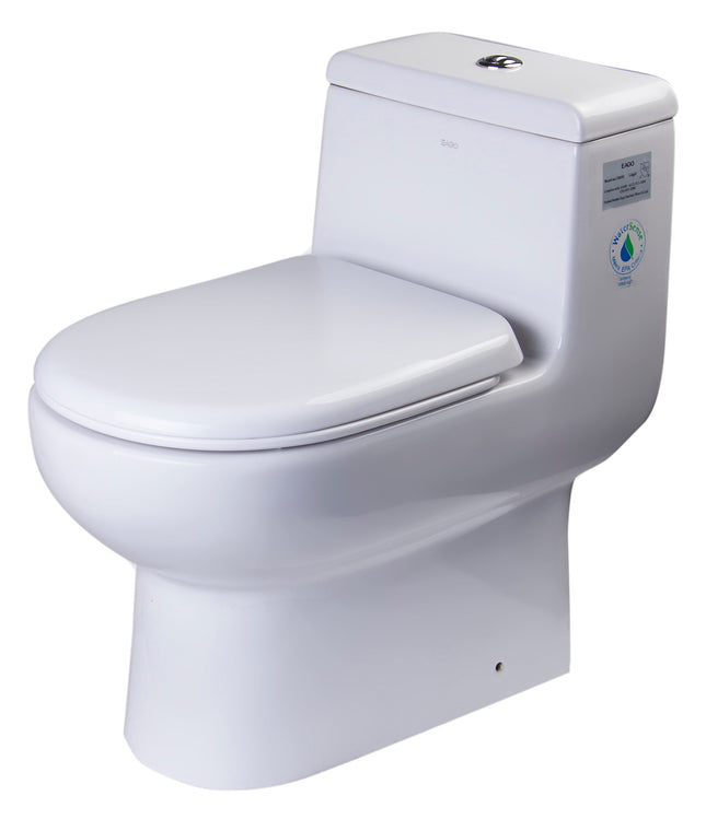 EAGO TB351 DUAL FLUSH ONE PIECE ECO-FRIENDLY HIGH EFFICIENCY LOW FLUSH CERAMIC TOILET EAGO