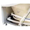 EAGO AM189ETL-L 6 ft Right Drain Acrylic White Whirlpool Bathtub w Fixtures