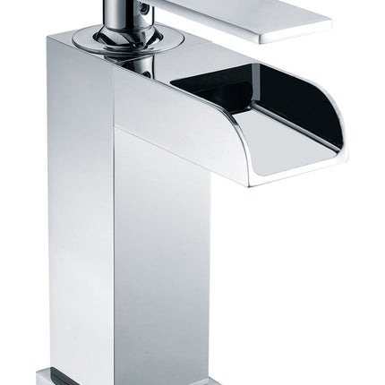 ALFI brand AB1598-PC Polished Chrome Single Hole Waterfall Bathroom Faucet Alfi Brand