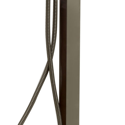 ALFI brand AB2843-BN Brushed Nickel Single Hole Floor Mounted Waterfall Tub Filler Alfi Brand