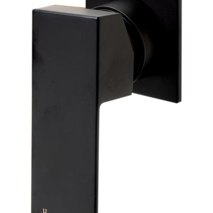 ALFI brand AB1468-BM Black Matte Single Lever Wallmount Bathroom Faucet