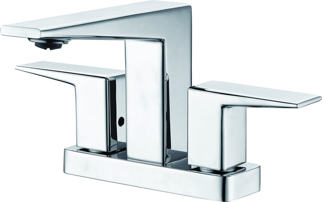 ALFI brand AB1020-PC Polished Chrome Two-Handle 4'' Centerset Bathroom Faucet ALFI brand
