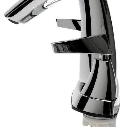 ALFI brand AB1003-PC Polished Chrome Two-Handle 4'' Centerset Bathroom Faucet