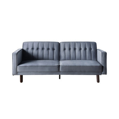 ACME LV00085 Qinven Dark Gray Adjustable Sofa ACME Furniture