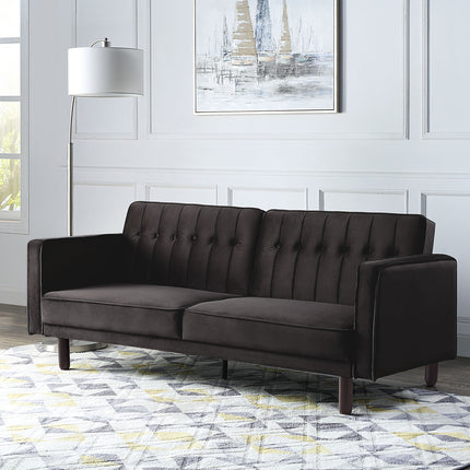 ACME LV00086 Qinven Dark Brown Adjustable Sofa  6