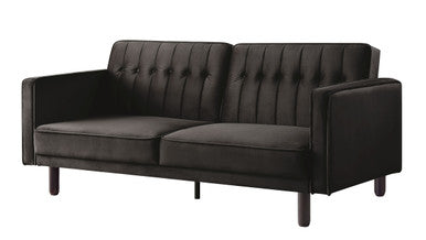 ACME LV00086 Qinven Dark Brown Adjustable Sofa ACME Furniture