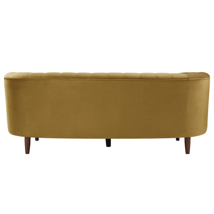 ACME LV00163 Millephri Yellow Sofa  3