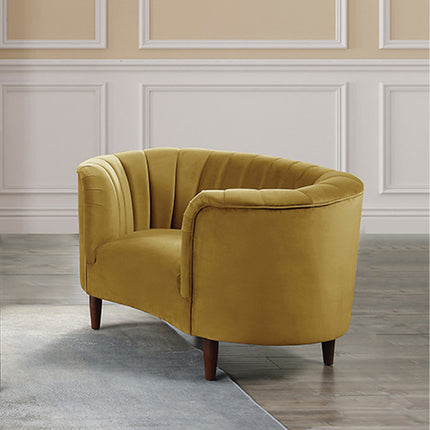 ACME LV00165 Millephri Yellow Chair