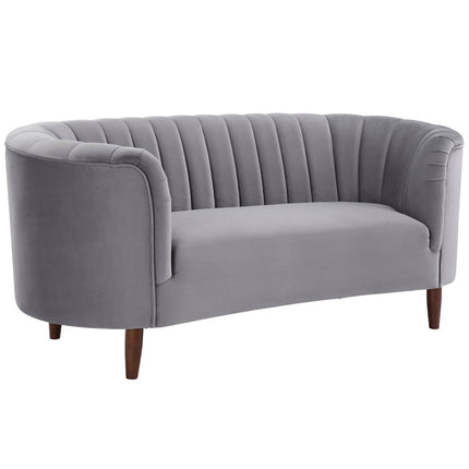 ACME LV00167 Millephri Gray Loveseat  1