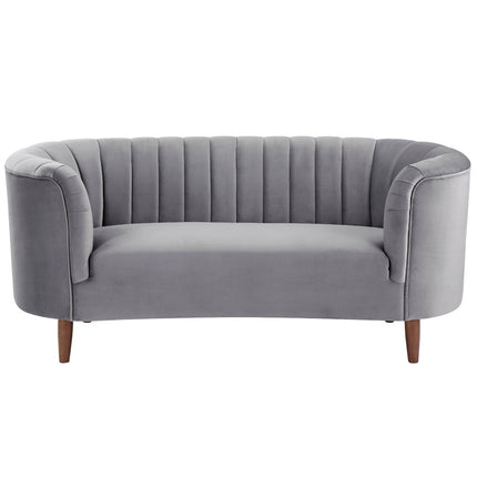 ACME LV00167 Millephri Gray Loveseat  2